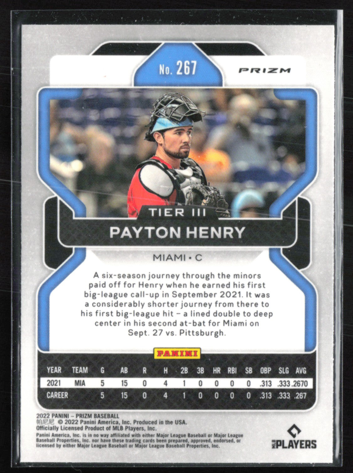 Payton Henry RC Purple Tier III