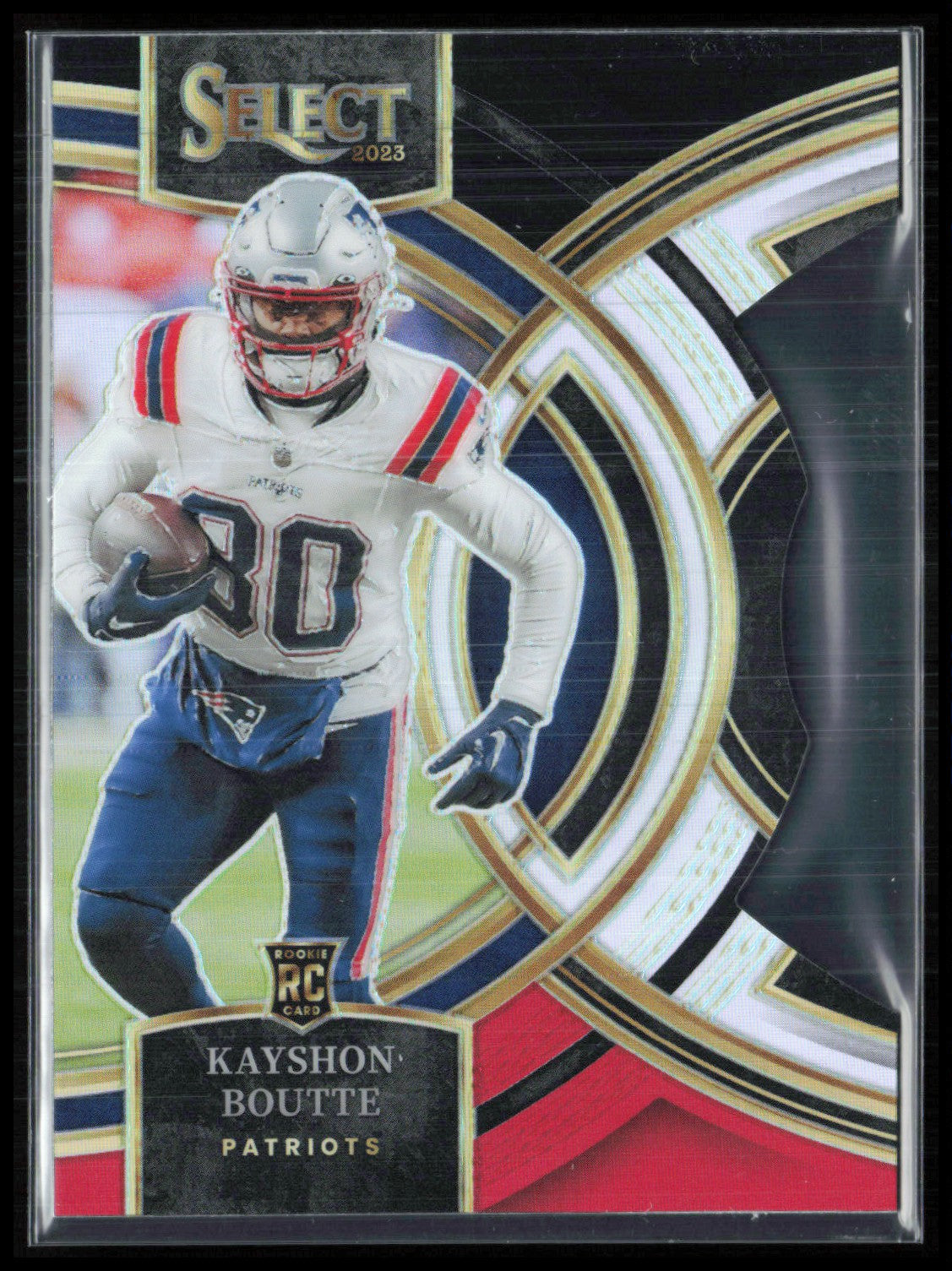 Kayshon Boutte RC Black Red Die-Cut
