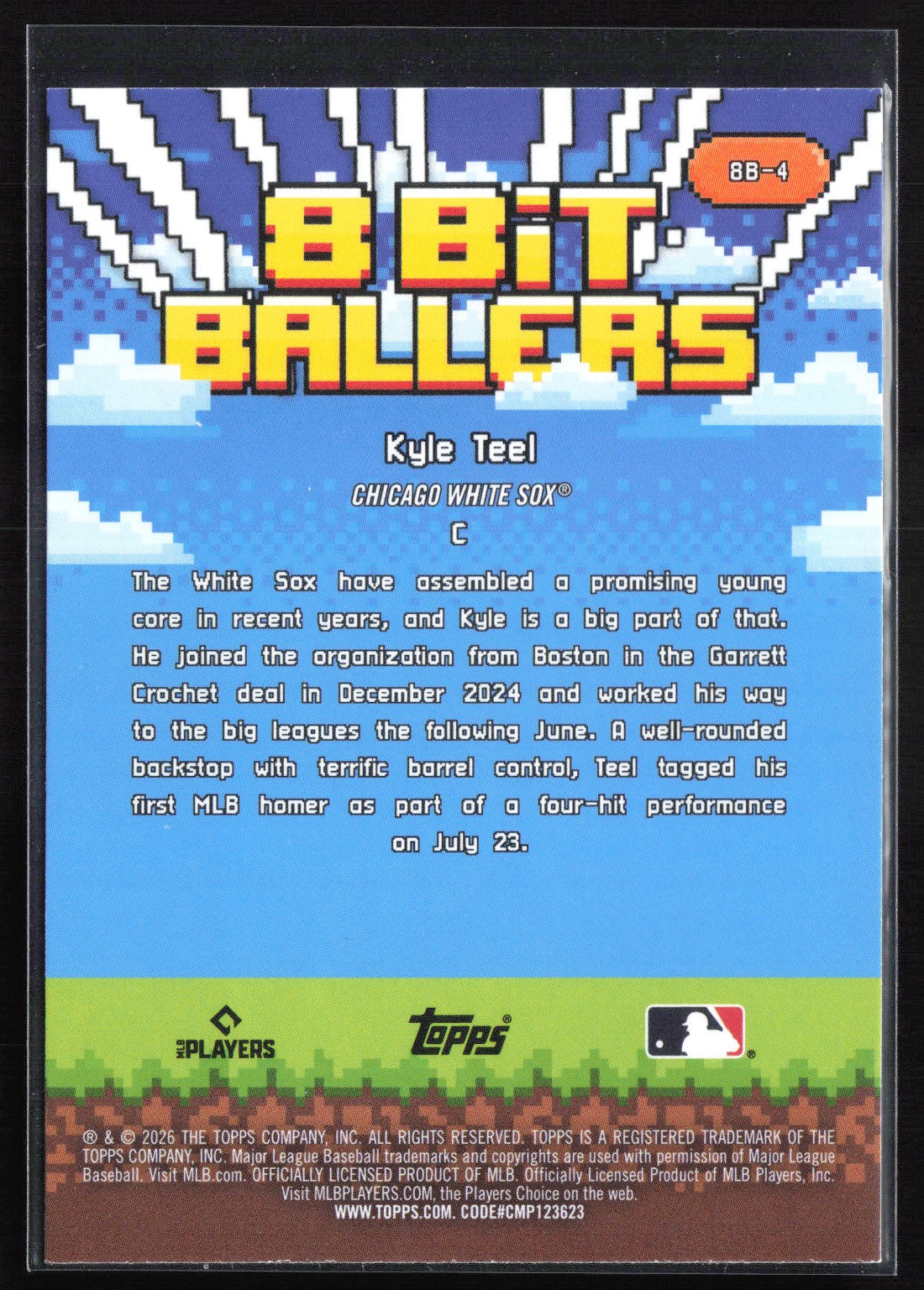 Kyle Teel RC 8 Bit Ballers