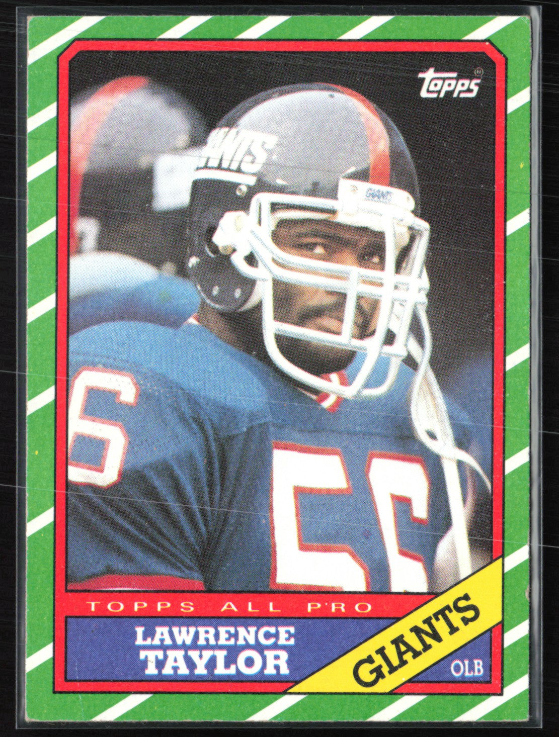 Lawrence Taylor 1986 Topps