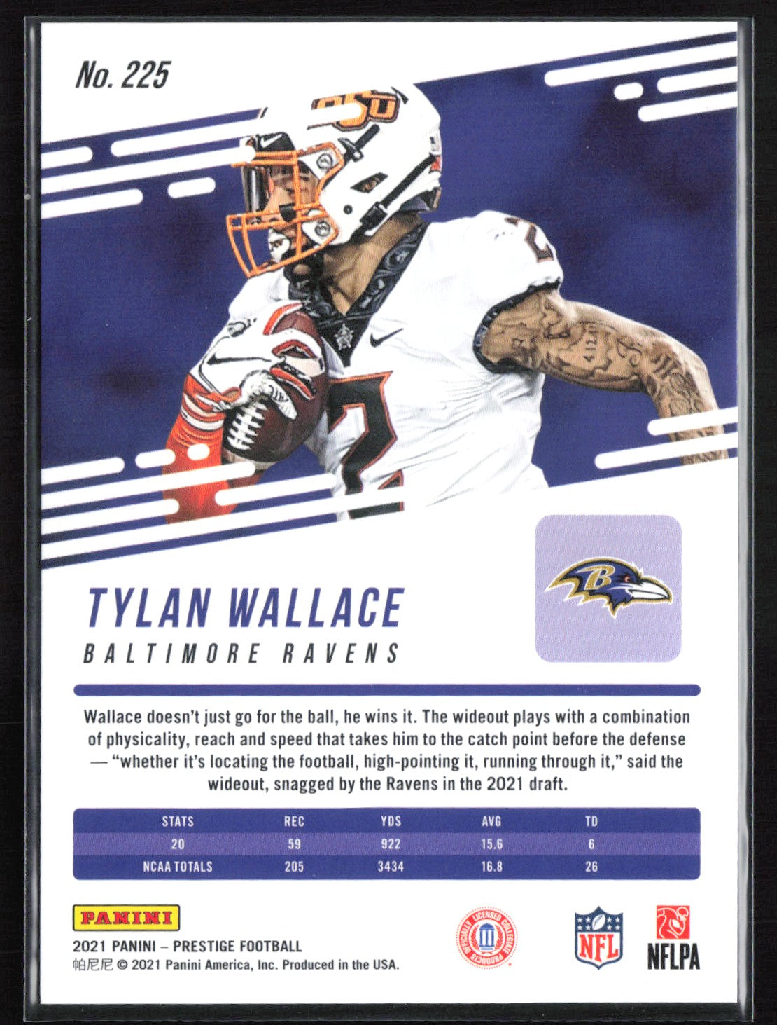 Tylan Wallace RC Blue /249