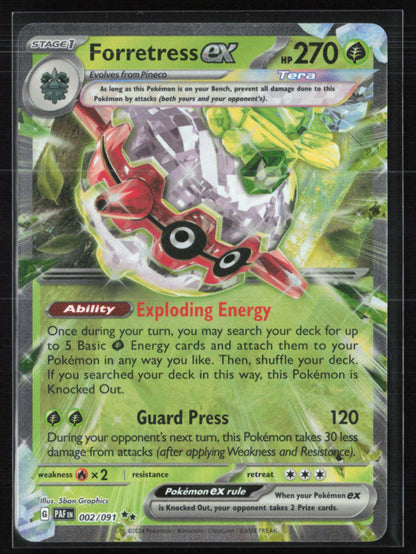 Forretress ex - 002/091