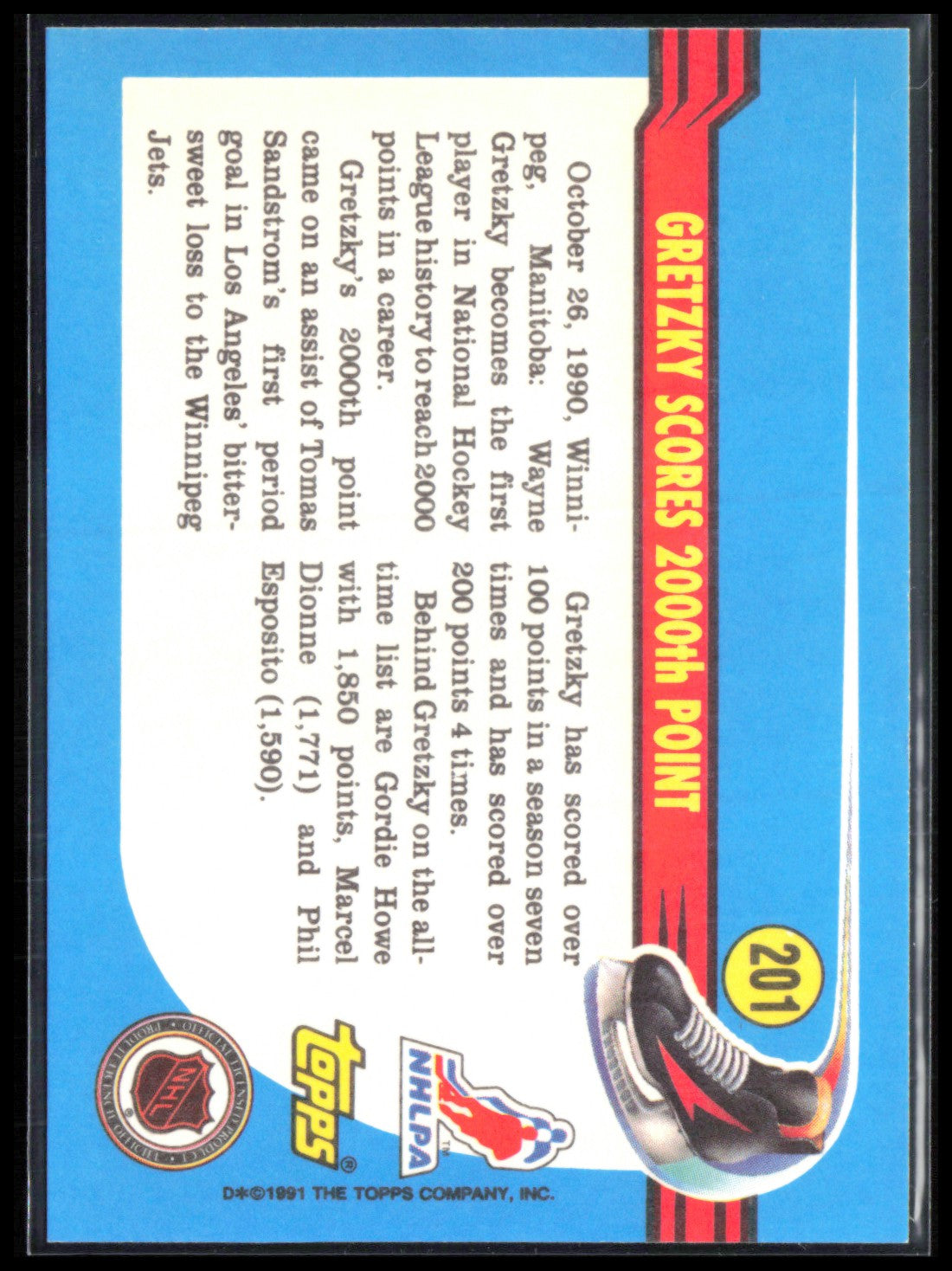 Wayne Gretzky 2000 Topps