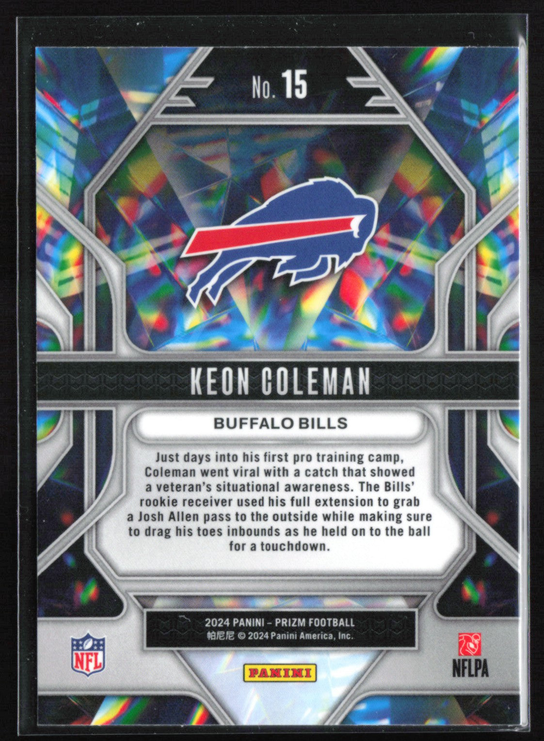 Keon Coleman RC