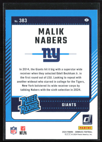 Malik Nabers RC