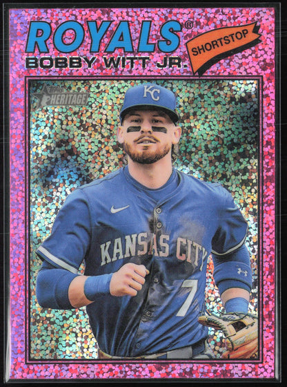 Bobby Witt Jr Pink Mini Diamond
