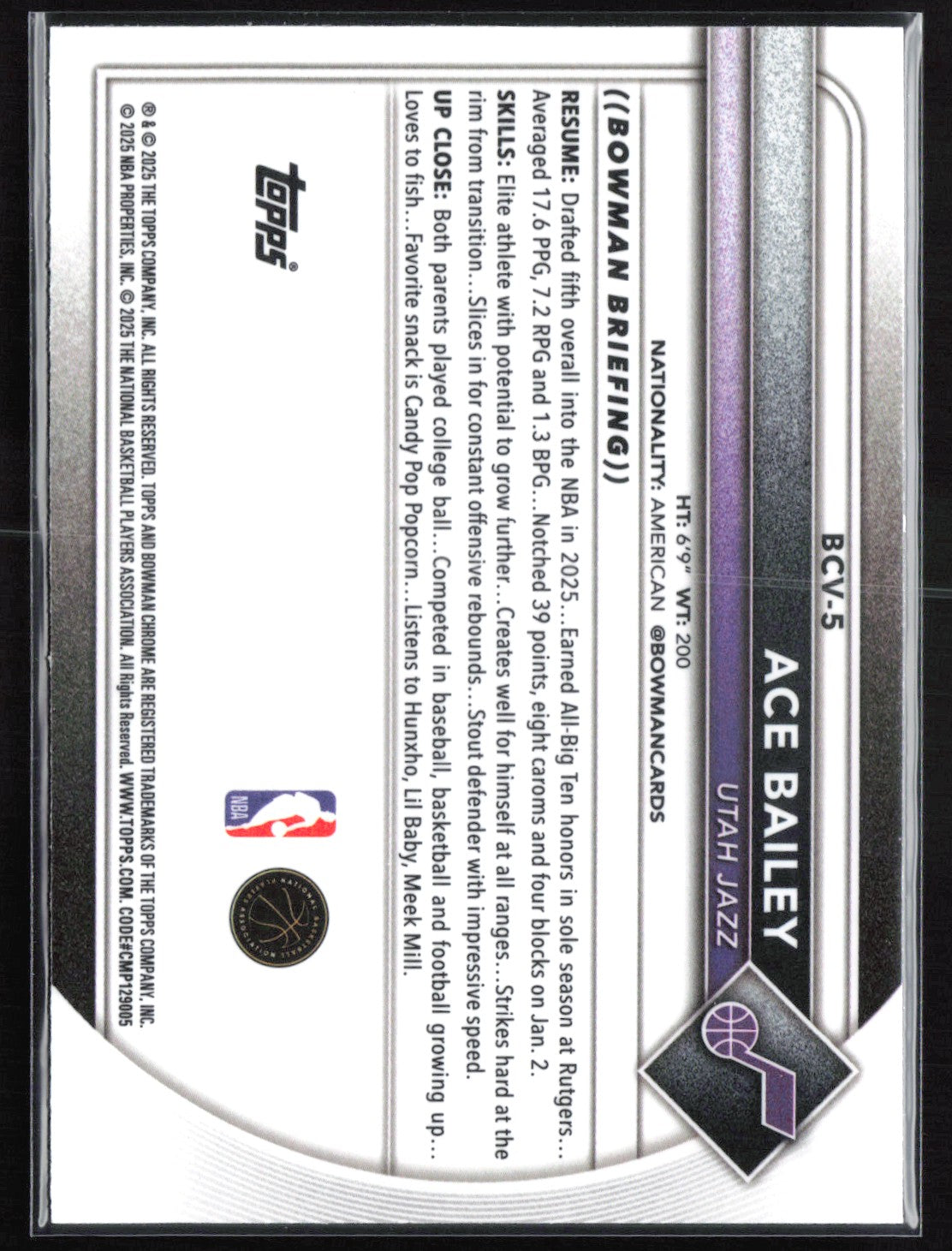 Ace Bailey RC