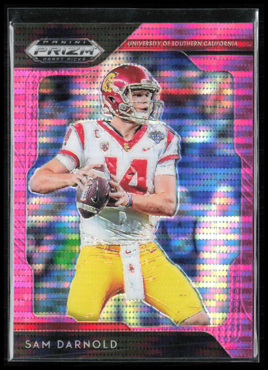 Sam Darnold Pink Pulsar 2019 Prizm Draft Picks
