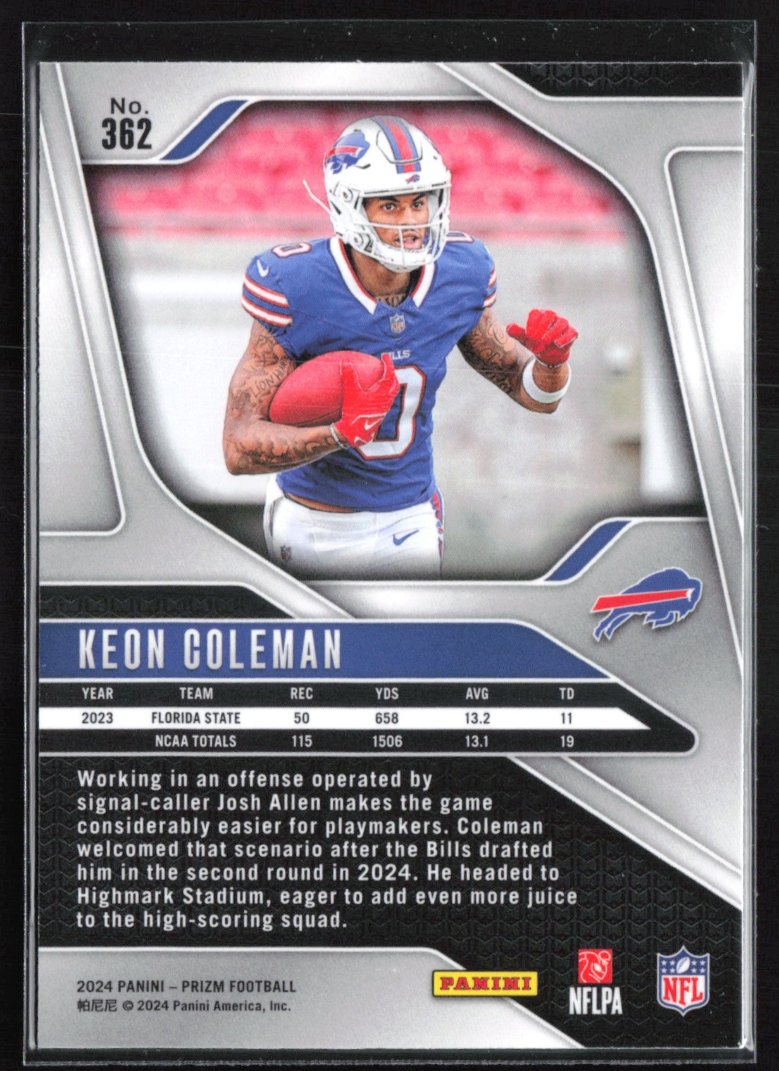 Keon Coleman RC