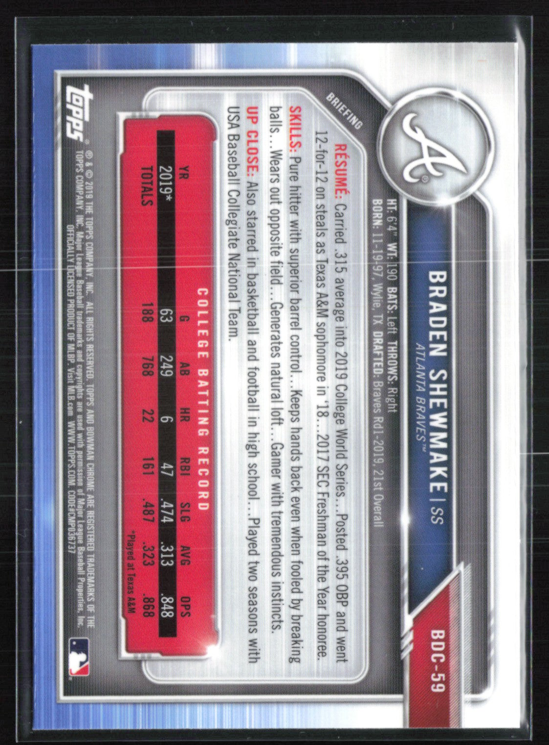 Braden Shewmake 1st Bowman