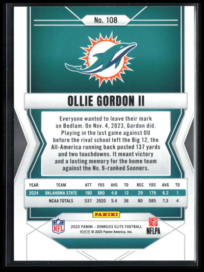 Ollie Gordon II RC /999