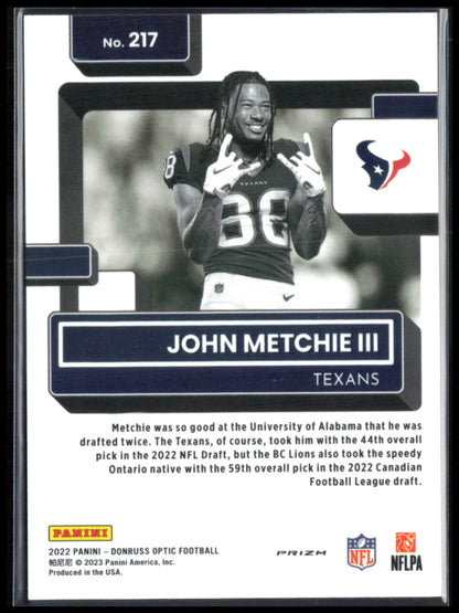 John Metchie III RC Negative Holo