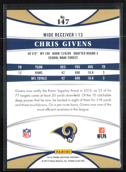 Chris Givens Red /250