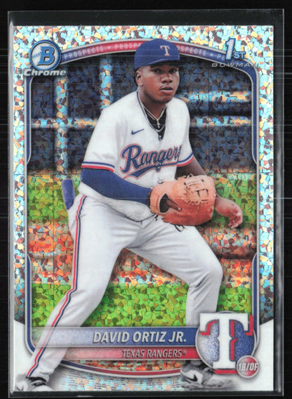 David Ortiz Jr. 1st Bowman Mini Diamond