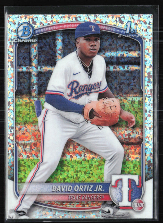 David Ortiz Jr. 1st Bowman Mini Diamond
