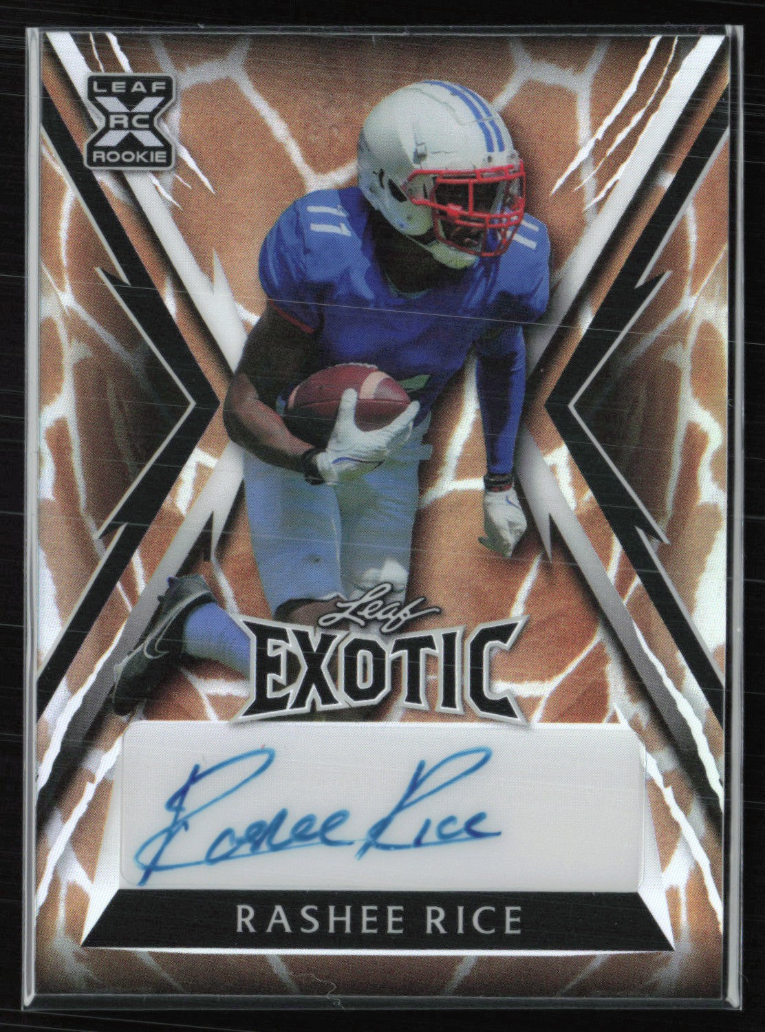 Rashee Rice RC Auto Giraffe /5 2023 Leaf Exotic