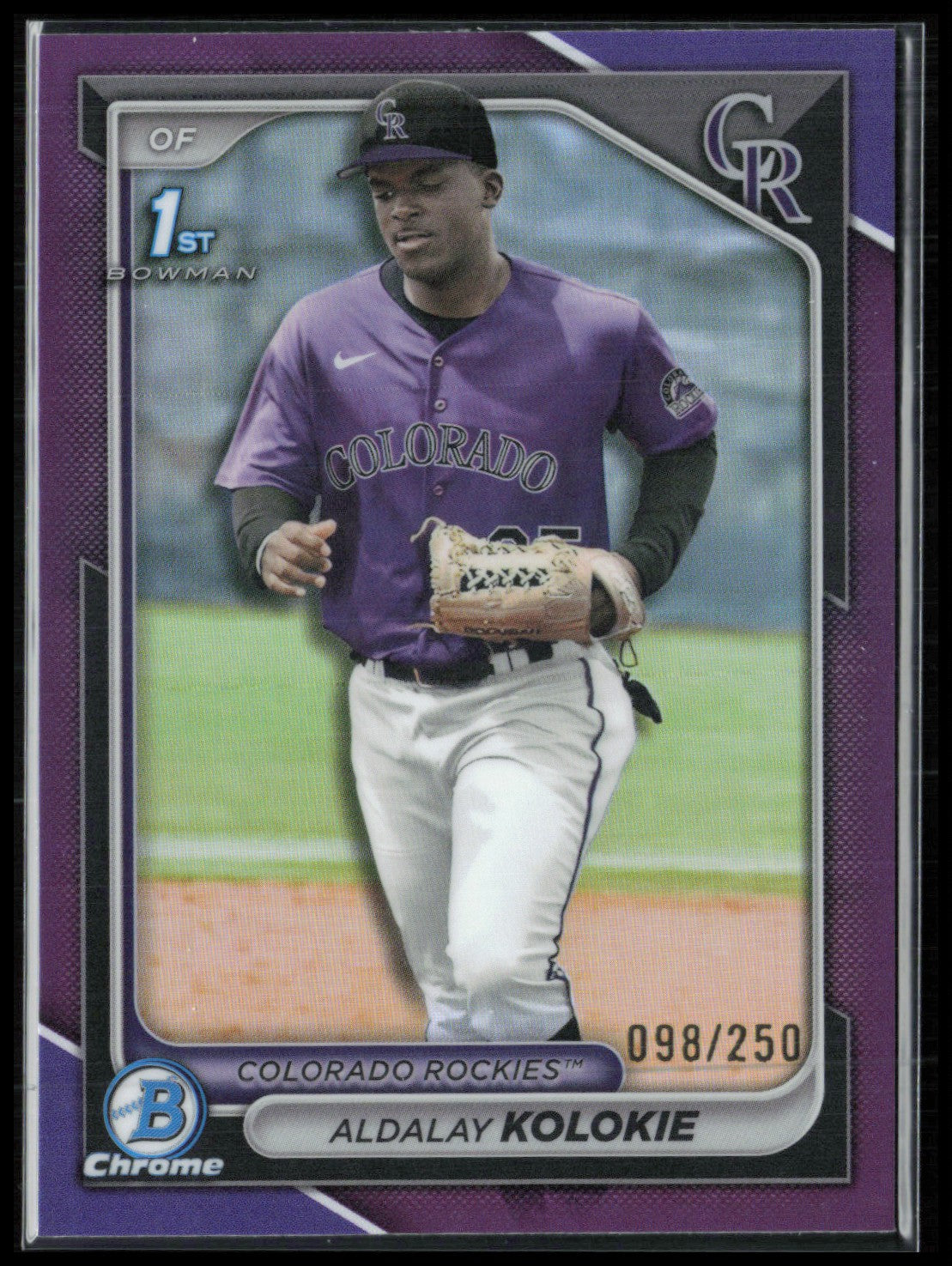 Aldalay Kolokie 1st Bowman Purple Refractor /250