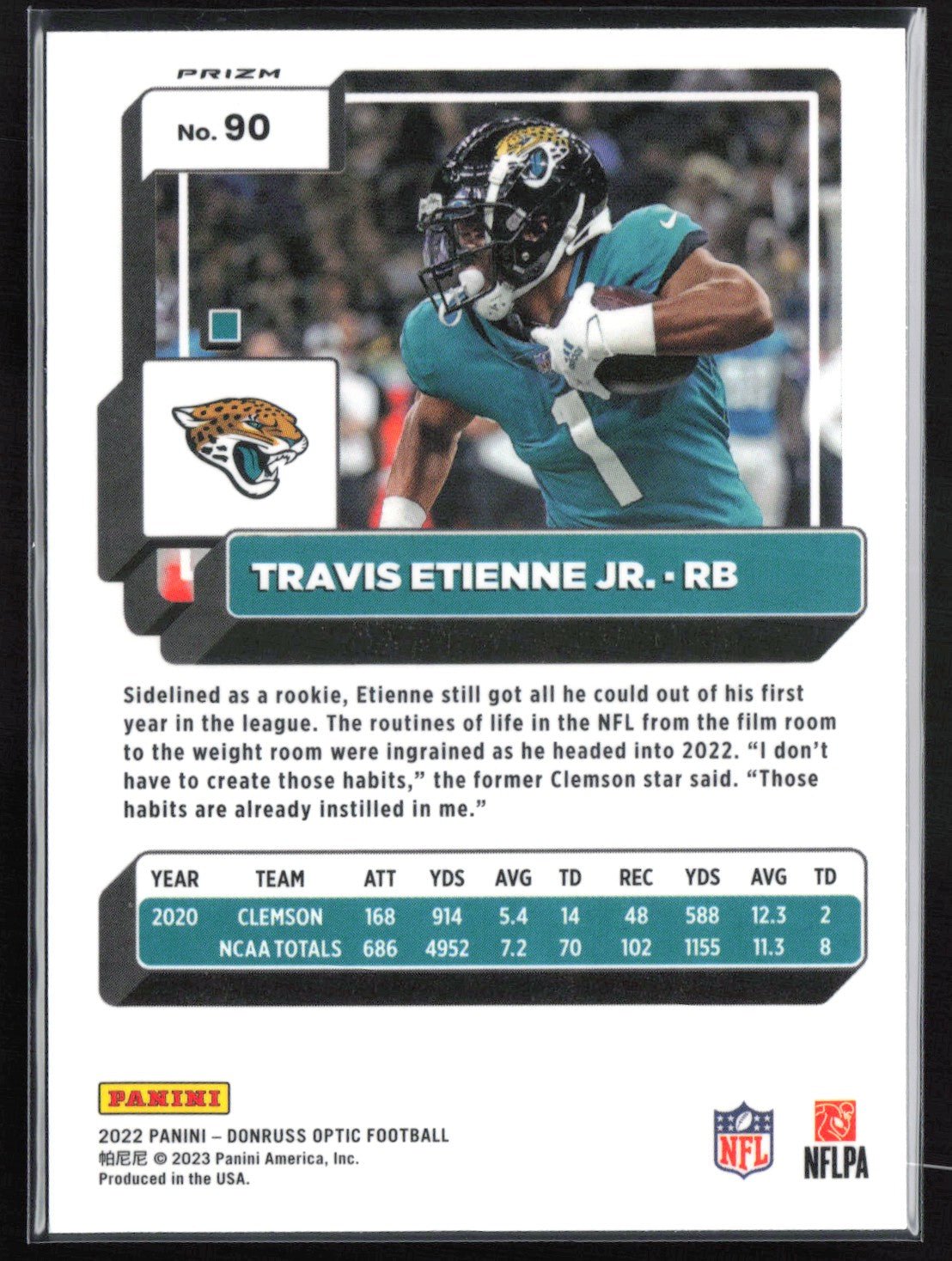 Travis Etienne Jr. Stars Holo