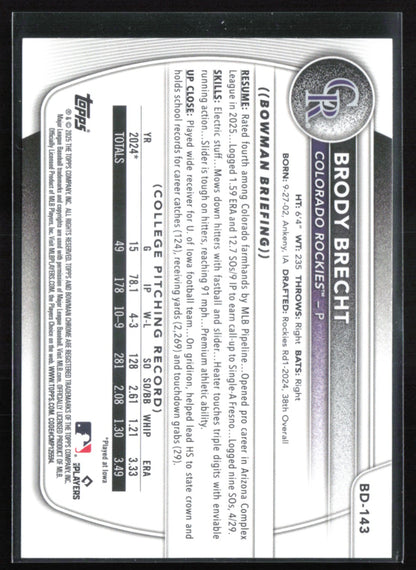 Brody Brecht Blue /150