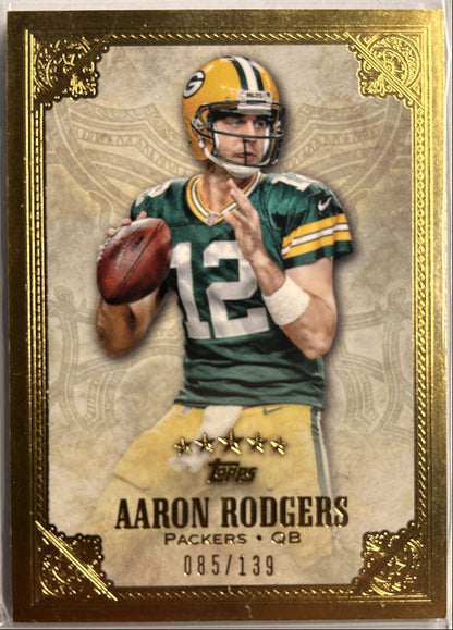 Aaron Rodgers /139 2012 Topps Five Star