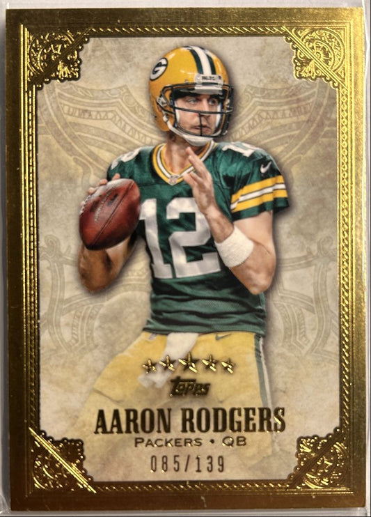 Aaron Rodgers /139 2012 Topps Five Star