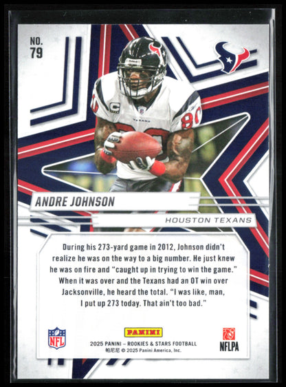 Andre Johnson Purple /999