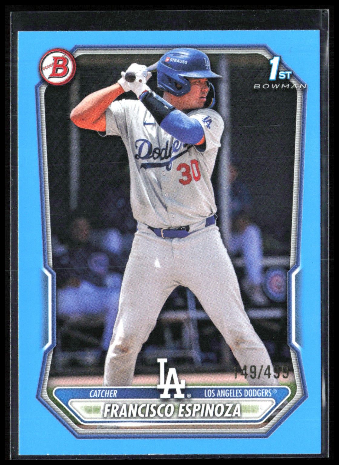 Francisco Espinoza 1st Bowman Blue /499