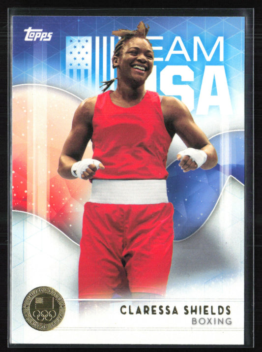 Claressa Shields Team USA 2016 Team USA Gold Medallion