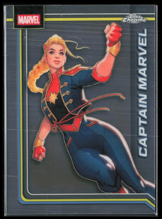 Captain Marvel 2026 Marvel Topps Chrome