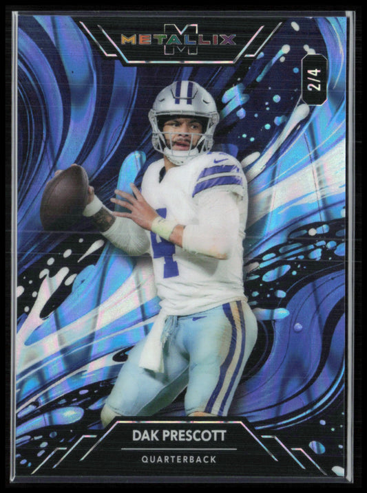 Dak Prescott /4 Metallix 2025 Wild Card