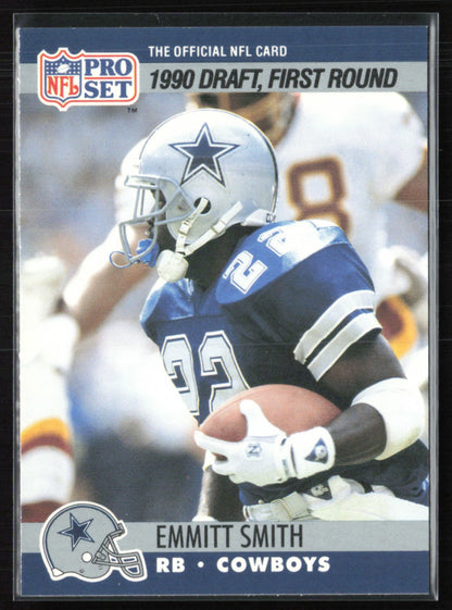Emmitt Smith 1990 Pro Set