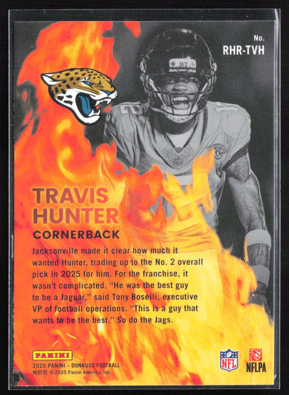 Travis Hunter RC Red Hot Rookies
