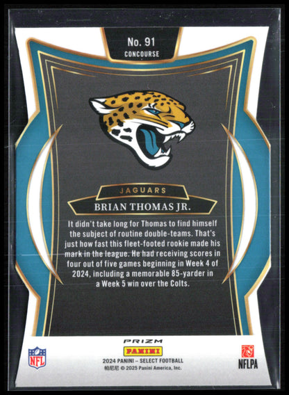 Brian Thomas Jr. RC Silver Die-Cut