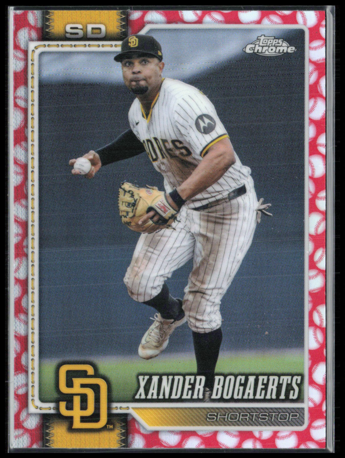 Xander Bogaerts Seams Refractor