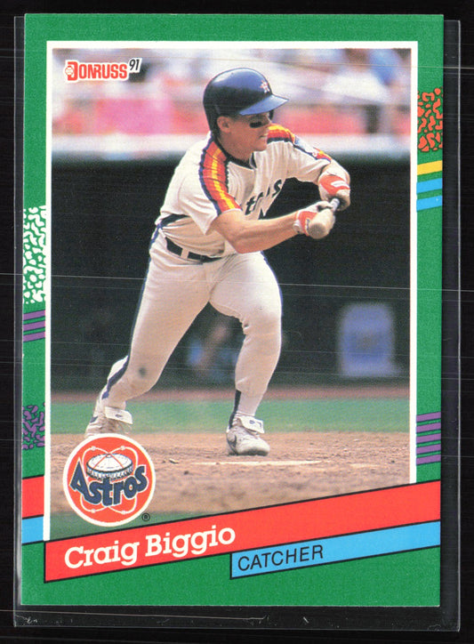 Craig Biggio 1991 Donruss