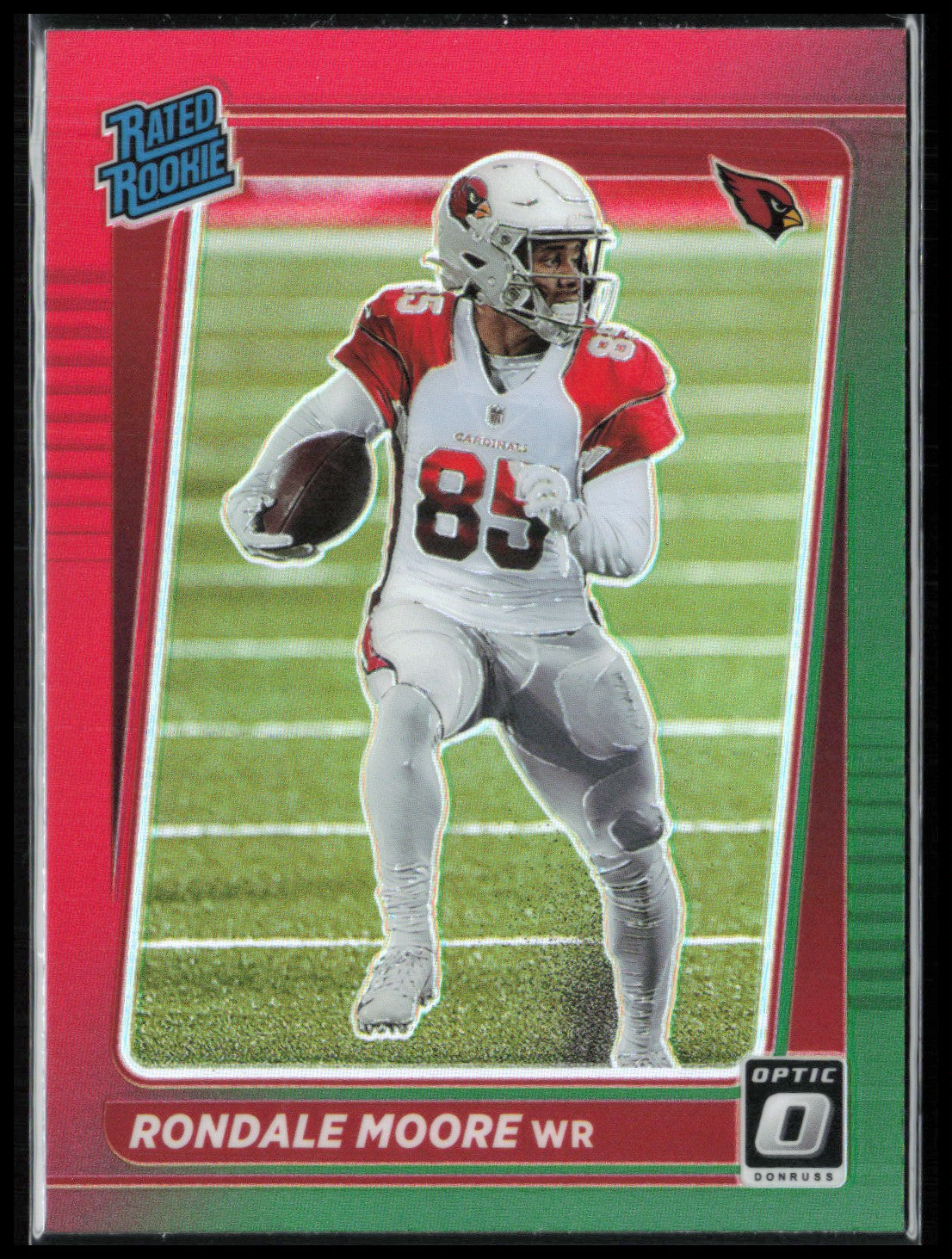 Rondale Moore RC Red Green Holo