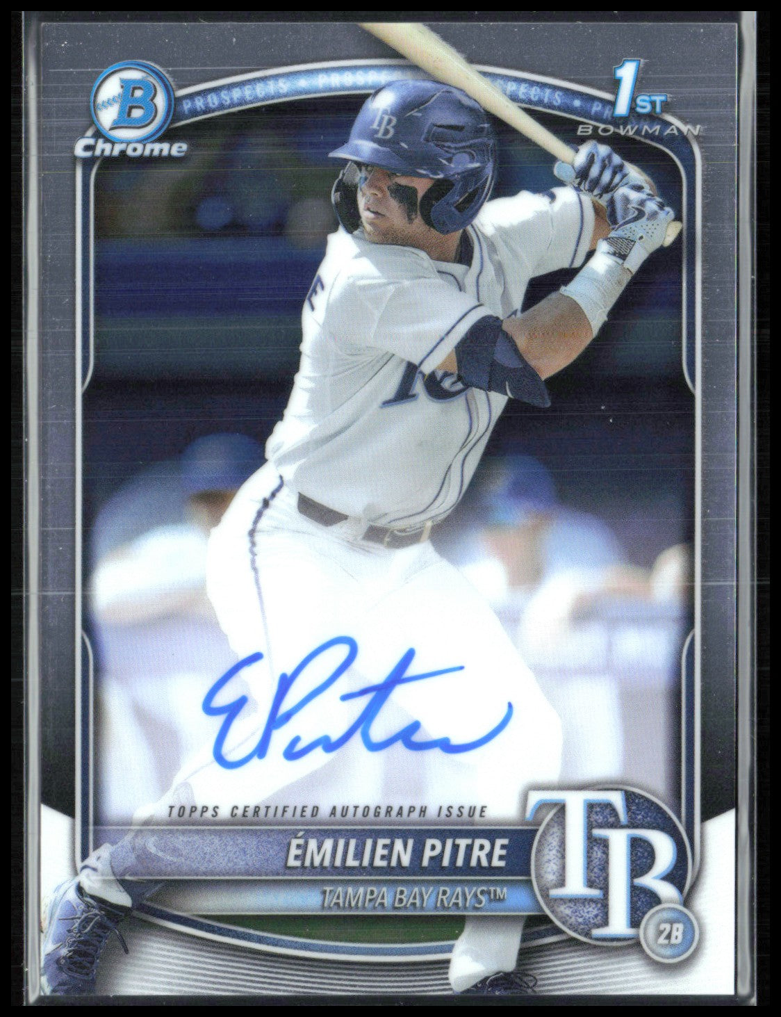 Emilien Pitre 1st Bowman Auto 2025 Bowman Chrome