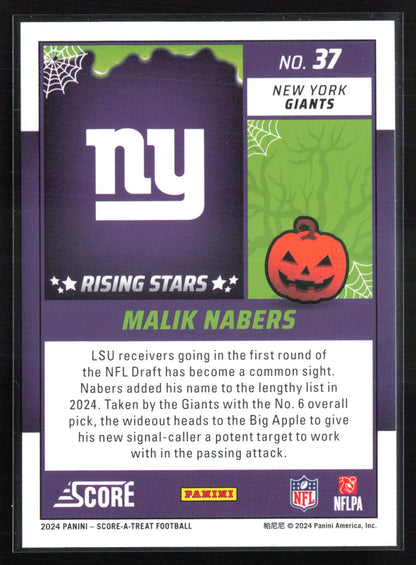 Malik Nabers RC Pumpkins