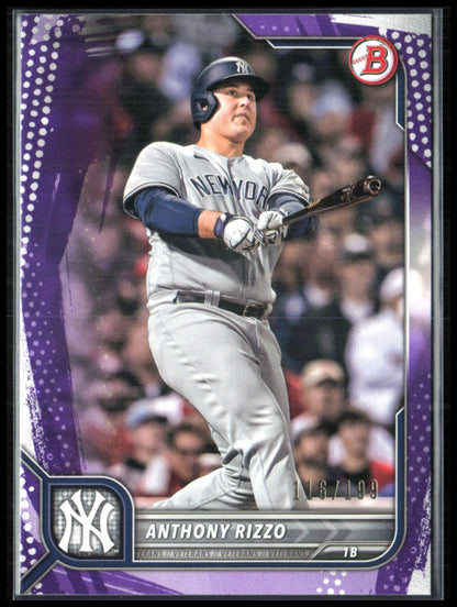 Anthony Rizzo /199 Purple
