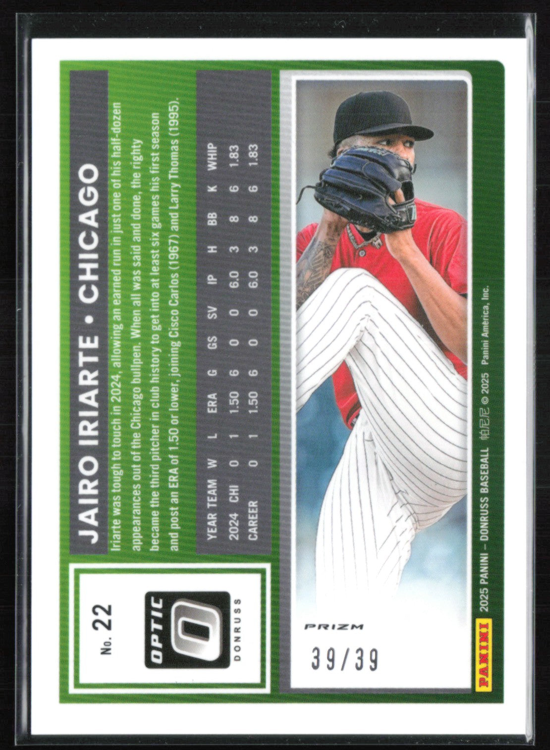 Jairo Iriarte RC Black Velocity /39