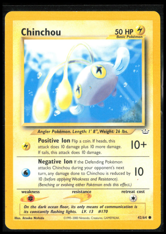 Chinchou 2001 Neo Revelation
