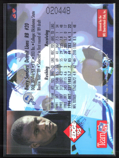 Barry Sanders 1995 Edge
