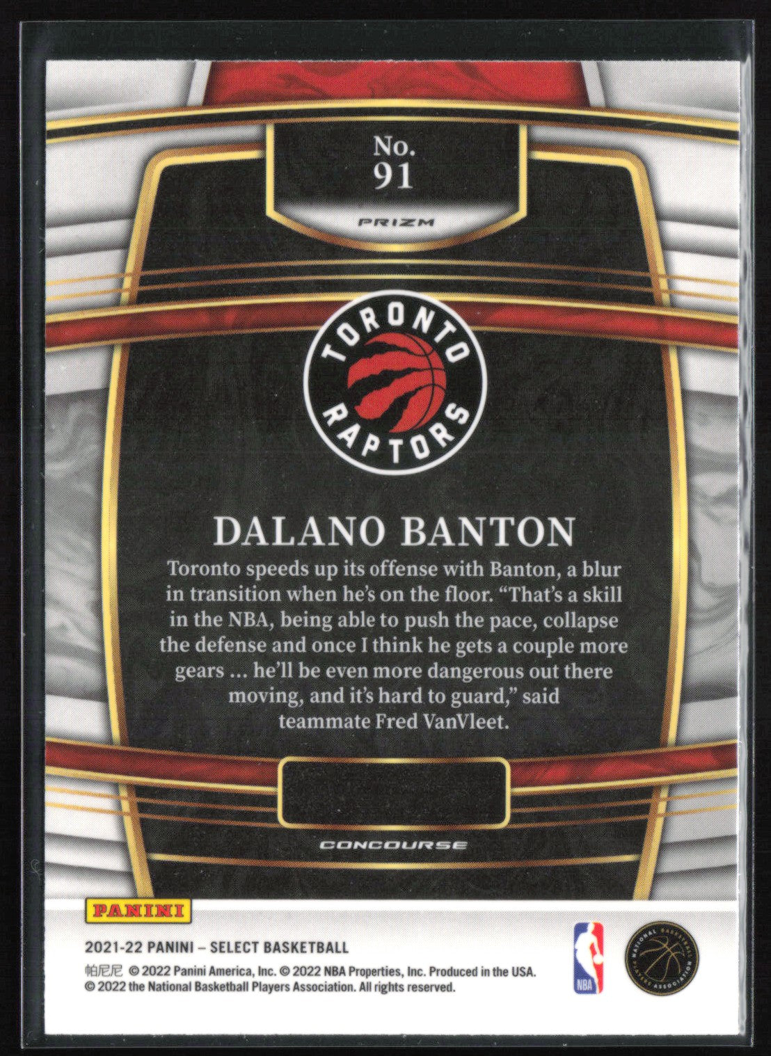Dalano Banton RC Blue Shimmer
