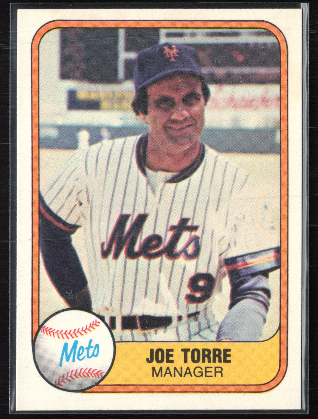 Joe Torre 1981 Fleer