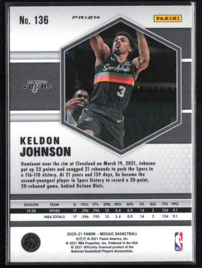 Keldon Johnson Red