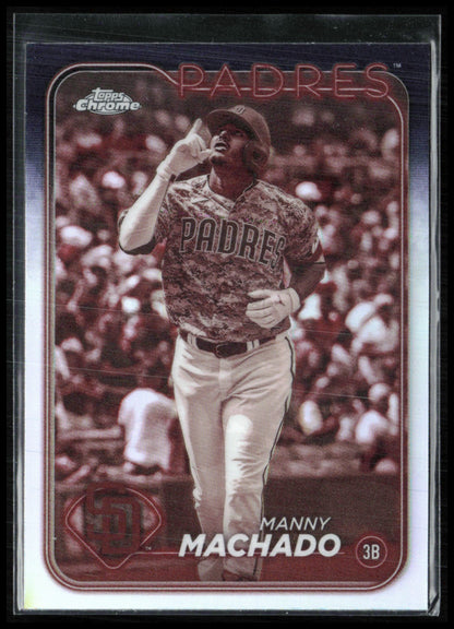 Manny Machado Sepia Refractor