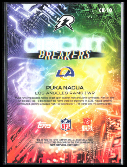 Puka Nacua Circuit Breakers