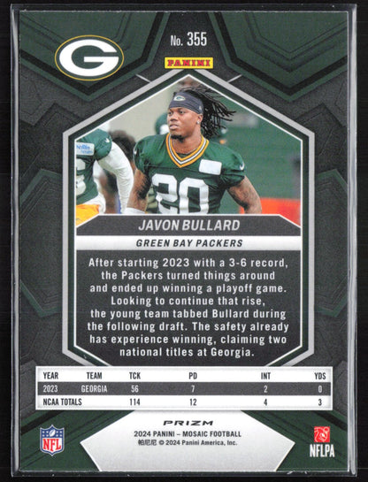 Javon Bullard RC Green MOsaic