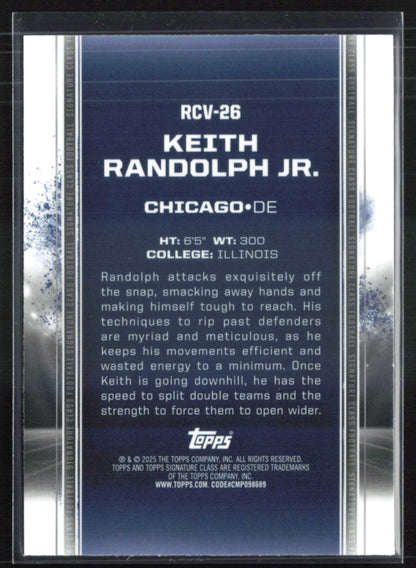 Keith Randolph Jr. RC /225