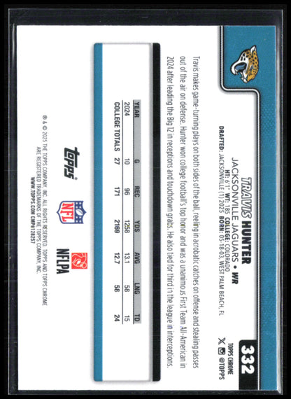 Travis Hunter RC